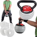 Miniatyrbild 1 av 11: KETTLEBELL-boll Gjutjärn Justerbar Hantel 3.5-18.1