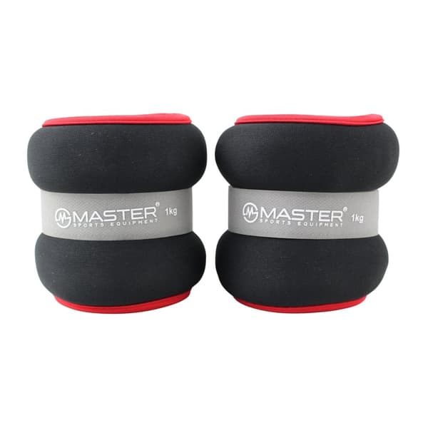 Neoprenvikter för fotled och handled MASTER 2 x 1 kg