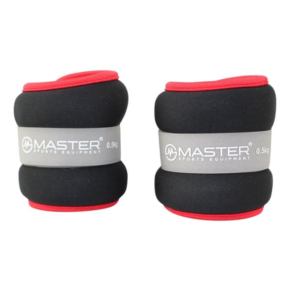 Neoprenvikter för fotled och handled 2 x 0,5 kg