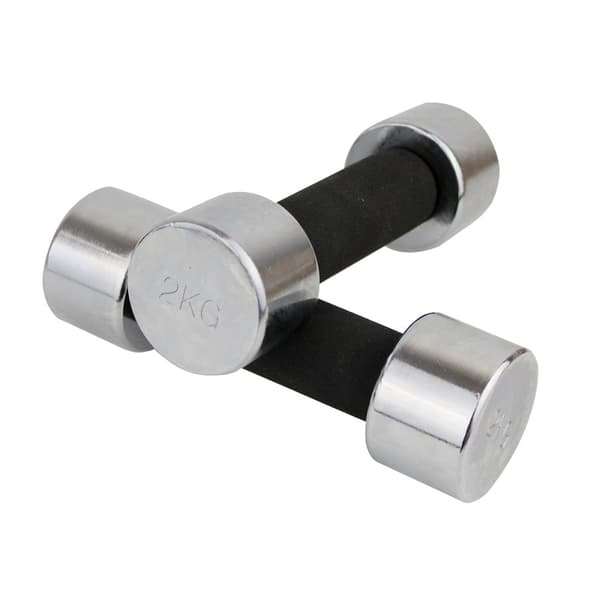 DUMBELL MASTER 2 x 2 KG håndvægtsæt