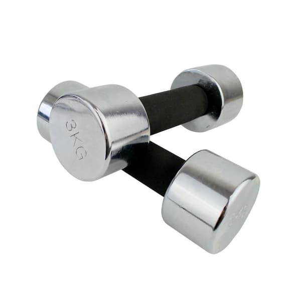 DUMBELL MASTER 2 x 3 kg håndvægtsæt