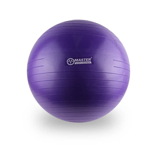 Gymnastikboll MASTER Superboll 55 cm Lila