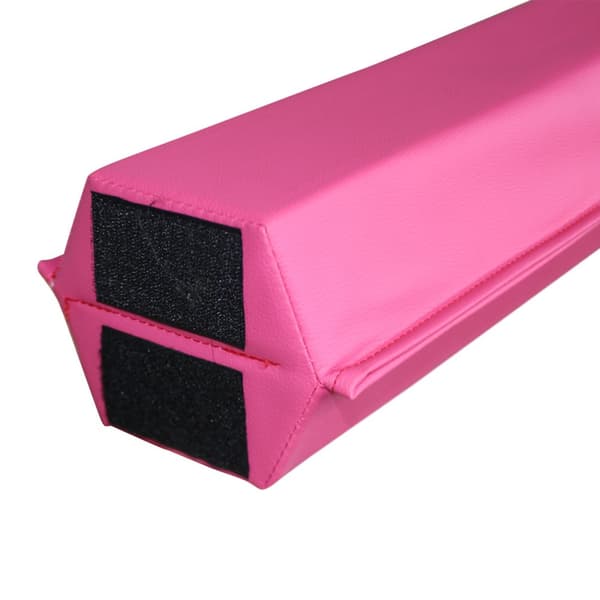 Hopfällbar balansbom gymnastik MASTER 240 cm EVA - rosa