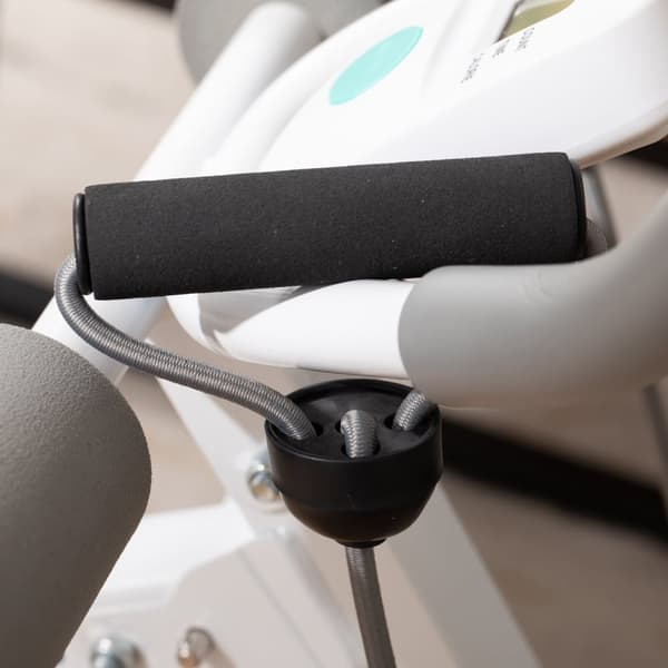 Rootz 2 i 1 sit -up -tränare - Abdominal Trainer - Fitness Equipment - LCD Monitor - Stålram - 117 cm x 46 cm x 70 cm