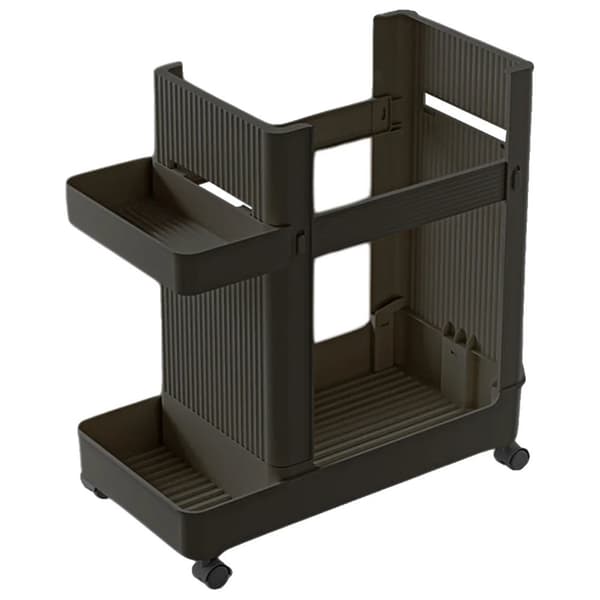 Gymudstyrsholder, Dobbeltlagsdesign, Holdbart ABS-materiale, Pladsbesparende,sort