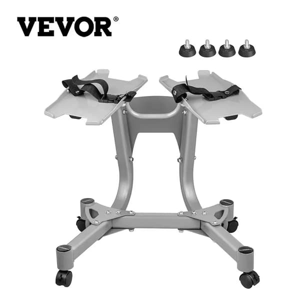 Kapacitet 100 kg, Ergonomisk Design, Indbygget Håndklædeholder,Håndvægtsstativ