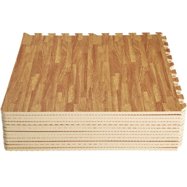Träningsmatta 12-pack - trädekor