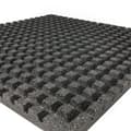 Miniatyrbillede 3 af 9: Gummigulv 1x1m lige kanter, 15 mm, JTC Power