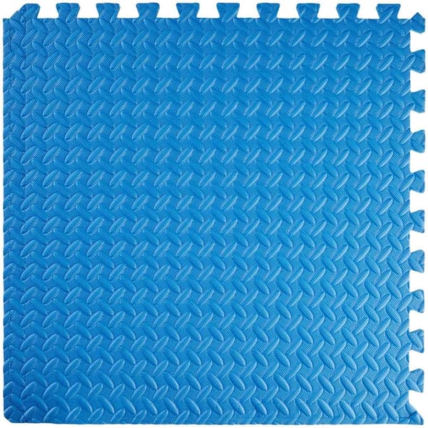 Träningsmatta 24-pack - blå