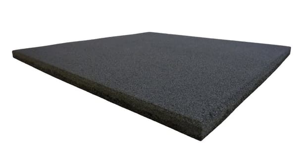 Ergotile Quad C1, 1000 x 1000 x 15 mm - Sort