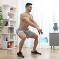 Miniatyrbild 7 av 11: Vattenfylld vattenkokare Bell för Fitness Träning med Motion Guide Fibell InnovaGoods