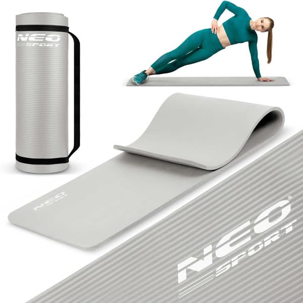 Treenimatto 183 x 60 cm Neo-Sport - 192200 harmaa