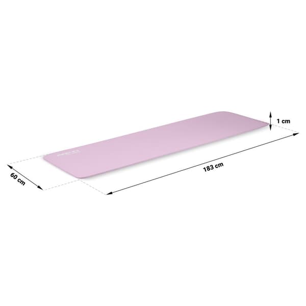 Træningsmåtte 183 x 60 x 1 cm Neo-Sport - 192201 lilla