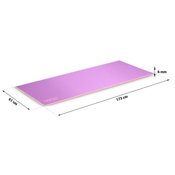 Treenimatto 173 x 61 x 0,6 cm Neo-Sport - 19203 violetti-pinkki