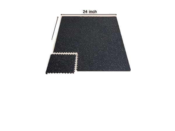 Interlocking gymnastikgulvmåtter, holdbar gummioverflade, nem montering,Hvid 100 kvm