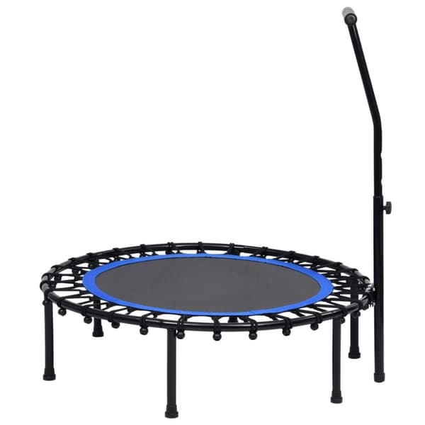vidaXL Fitness trampoliini kahvalla 102 cm