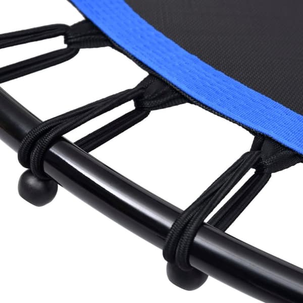 vidaXL Fitness trampoliini kahvalla 102 cm