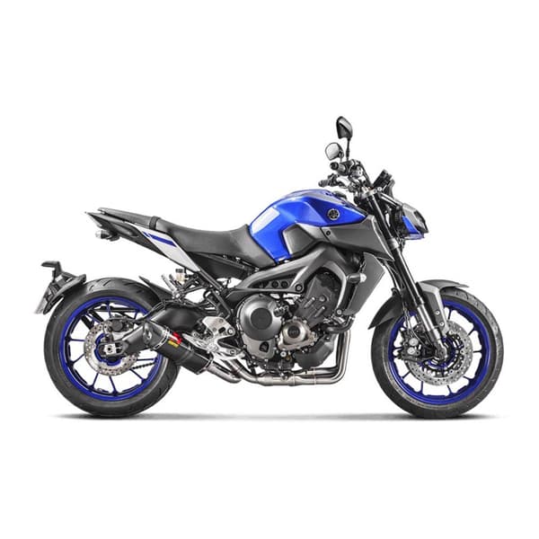 Akrapovic Full Line System Racing Steel&carbon Mt-09/fz-09 14-17/xsr 900 16 Ref:s-y9r2-afc Søvfarvet