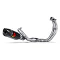 Pikkukuva 1 / 5: Akrapovic Full Line-järjestelmä Racing Steel&carbon Tracer 700 16/mt-07/fz-07 14/xsr 700 16 Ref:s-y7r2-afc Hopeinen