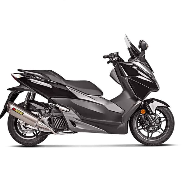 Akrapovic Lyddæmper Racing Forza 125 17-18 Ref:s-h125r5-hrss Sort,Søvfarvet