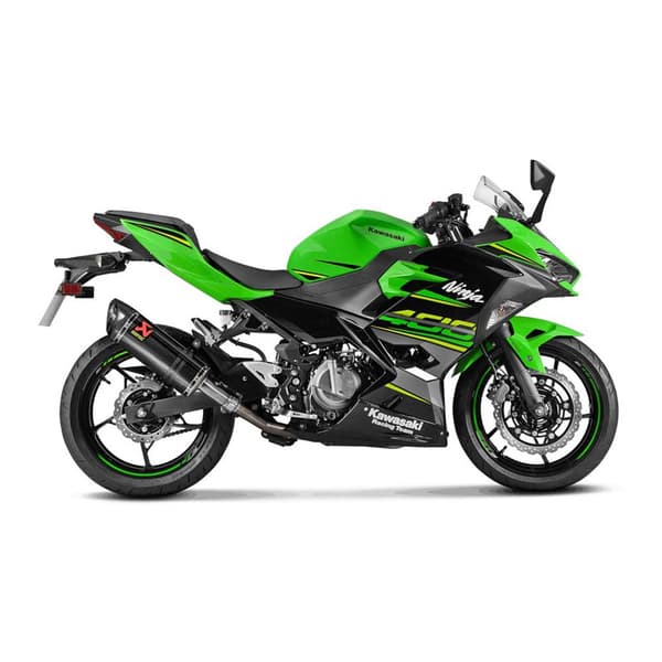 Akrapovic Lyddæmper Slip On Line Carbon Ninja 400 18 Ref:s-k4so6-apc Sort