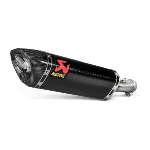 Akrapovic Lyddæmper Slip On Line Carbon Ninja 400 18 Ref:s-k4so6-apc Sort