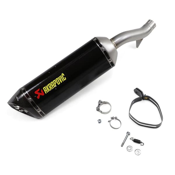 Akrapovic Lyddæmper Slip On Line Carbon Cb 400x/500x/500f&cbr 400r/500r 16-20 Ref:s-h5so4-hrc/1 Sort