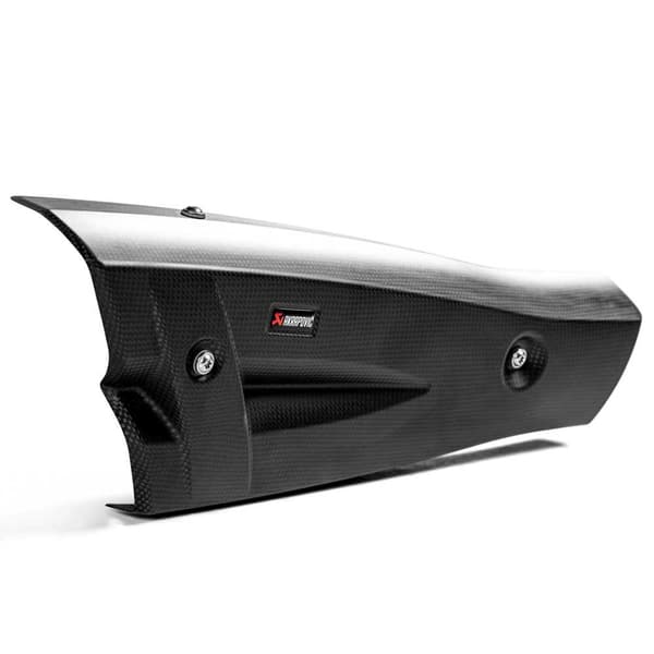 Akrapovic Heat Shield Carbon Monkey 19 Ref:p-hsh125r1 Musta