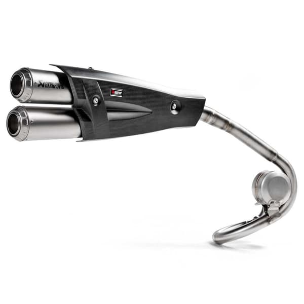 Akrapovic Heat Shield Carbon Monkey 19 Ref:p-hsh125r1 Musta
