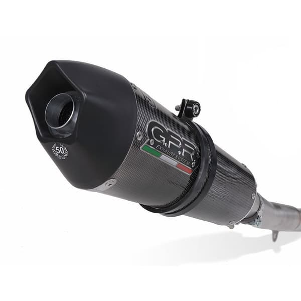 Gpr Exclusive Ljuddämpare Gpe Anniversary Poppy Slip On Gsx-r 750 K6 06-07 Homologated Svart