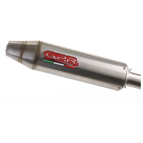 Gpr Exhaust Systems Slip On Muffler Predator Deeptone Atv 500 04-10 Homologeret Søvfarvet