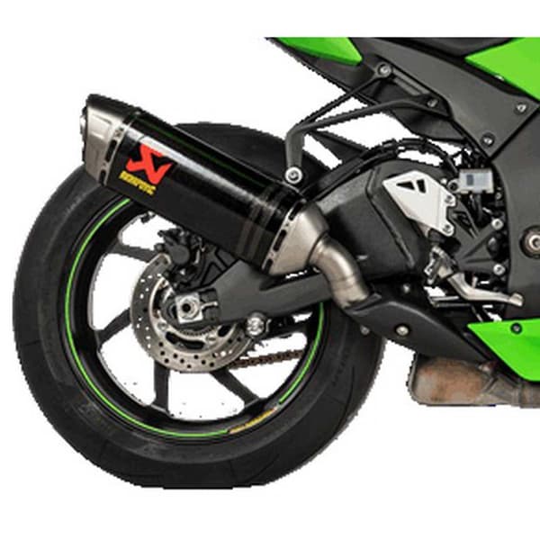 Akrapovic Lydpotte Slip On Line Kulstof Sort