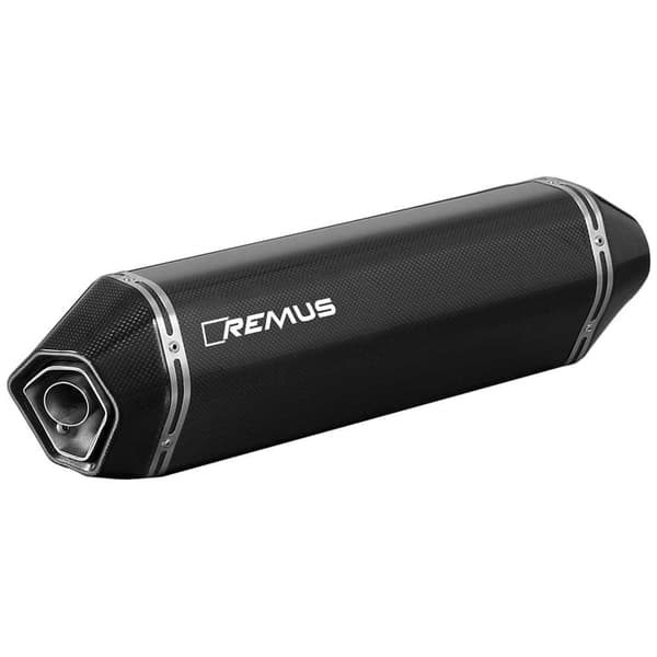 Remus Homologeret Link Pipe Tiger 800 Xrx 15 84682 101065 Sort