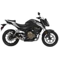 Miniatyrbillede 2 af 2: Leovince Carbon Slip On Lyddæmper Gp Corsa Honda Cbr 500 16 3384 Sort
