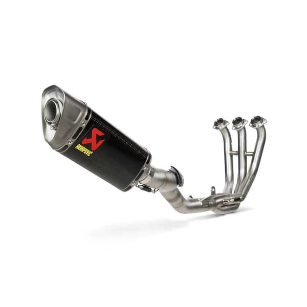 Akrapovic S-ve Racing Yamaha Tracer 9/gt 21 3so11-zdfss Ikke Homologeret Kulstof Fuld Linje System Søvfarvet