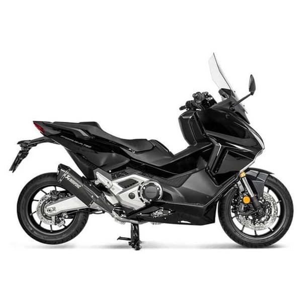 Akrapovic Titanium & Carbon Slip On Lyddæmper Honda Forza 21-22/x-adv 17-22 Ref:s-h7so4-hrtbl Sort