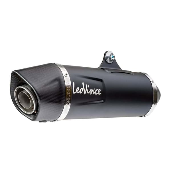 Leovince Homologeret Lyddæmper I Rustfrit Stål Og Kulstof Nero Honda X-adv 17-22/forza 750 21-22 Ref:14046 Søvfarvet