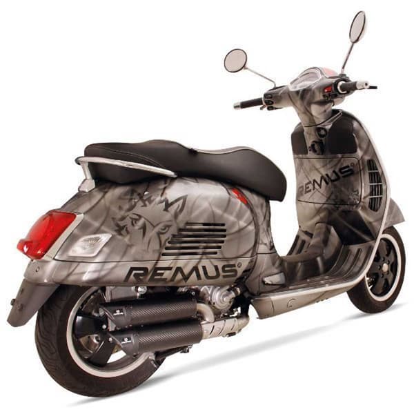 Remus Linkki Putki Gts 125 Ie Super 09 54782 751508 Musta