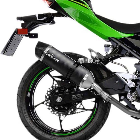 Leovince Liu´uta Äänenvaimennin One Evo Kawasaki 14260e Musta