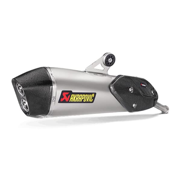 Akrapovic Lyddæmper Slip On Line Titanium&carbon C 650 Gt 16-18 Ref:s-b6so8-hzaat Sort,Søvfarvet