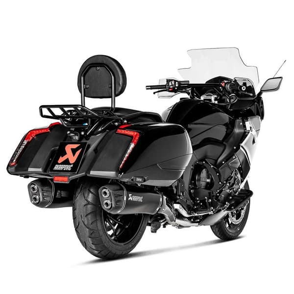 Akrapovic Ljuddämpare Slip On Line Titanium/carbon Fiber Mufflers K1600b 17-20 Ref:s-b16so3-hraatbl Svart
