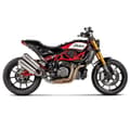 Pikkukuva 2 / 3: Akrapovic Linkki Putki Stainless Steel Indian Ftr 1200/s 19 Ref:l-in12r1 Hopeinen