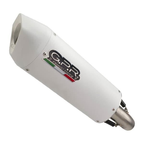 Gpr Exclusive Homologoitu Full Line System Albus Ceramic Yzf-r 125 Ie 08-13 Valkoinen