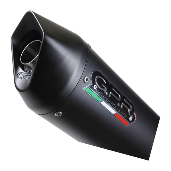 Gpr Exclusive Furore Evo4 Slip On äänenvaimennin Hyväksytty Xmf 125 21-22 Euro 5 Musta