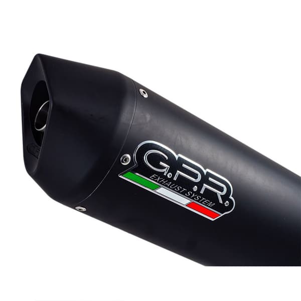 Gpr Exclusive Furore Evo4 Slip On äänenvaimennin Hyväksytty Xmf 125 21-22 Euro 5 Musta