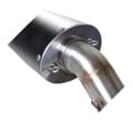 Pikkukuva 2 / 8: Gpr Exclusive Furore Evo4 Slip On äänenvaimennin Hyväksytty Xmf 125 21-22 Euro 5 Musta