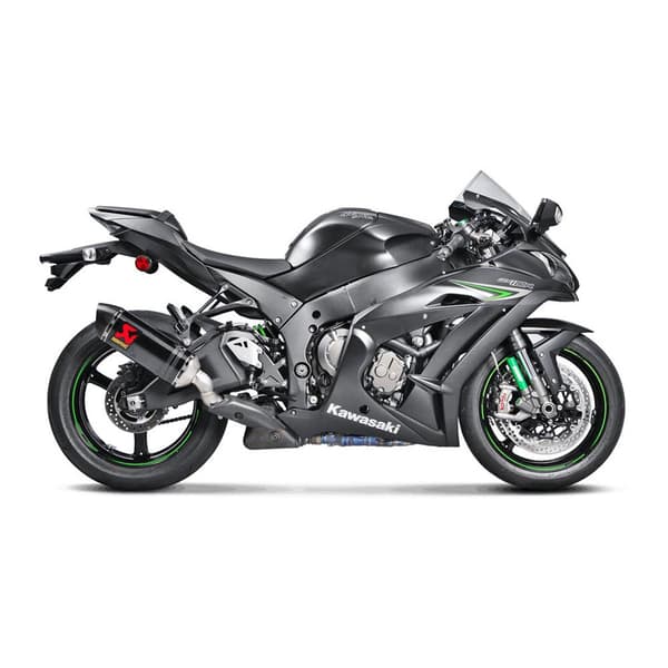 Akrapovic Äänenvaimennin Slip On Line Carbon Zx-10r 16-18 Ref:s-k10so16-hzc Musta