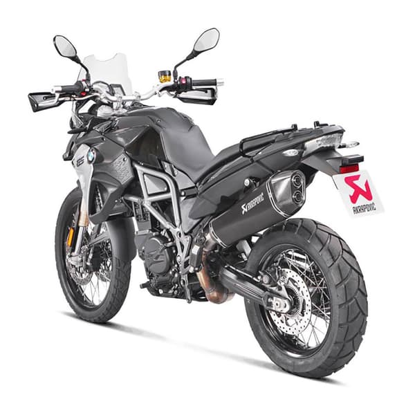 Akrapovic Ljuddämpare Slip On Line Titanium F 650gs/f 700gs/f 800gs Adventure Ref:s-b8so6-hzaabl Svart