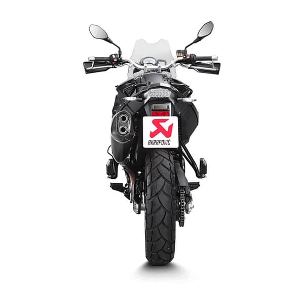 Akrapovic Ljuddämpare Slip On Line Titanium F 650gs/f 700gs/f 800gs Adventure Ref:s-b8so6-hzaabl Svart