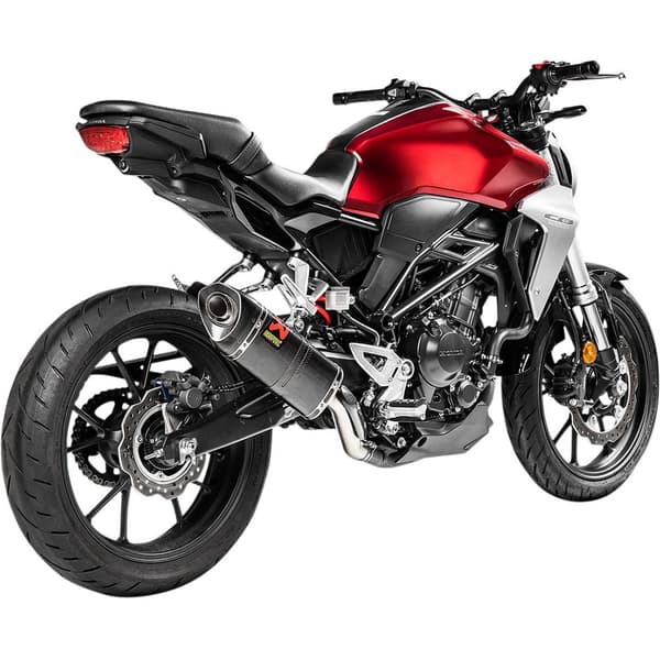 Akrapovic Ljuddämpare Muffler Carbon Cb300r Ref:s-h3so7-apc Svart
